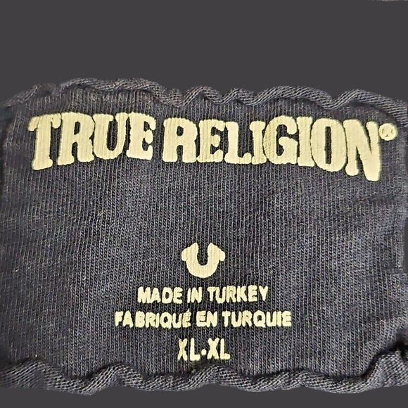 True Religion Navy Blue Hoodie - Picture 4 of 4
